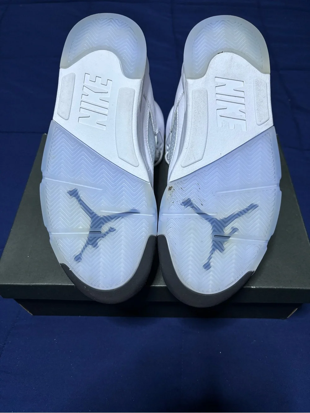 Jordan 5 Retro White Metallic 2026 Size 9.5